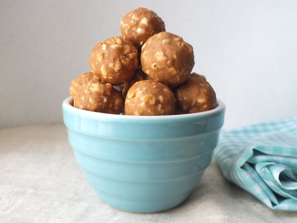 crunchy peanut butter balls